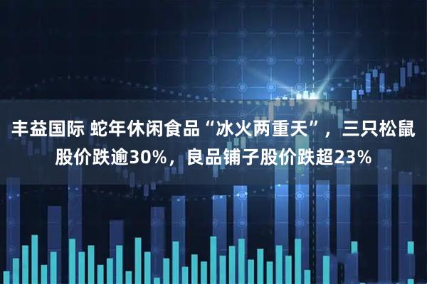 丰益国际 蛇年休闲食品“冰火两重天”，三只松鼠股价跌逾30%，良品铺子股价跌超23%